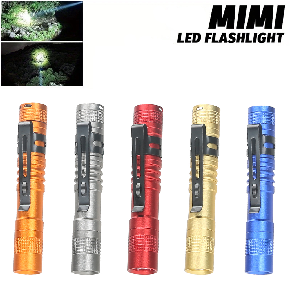 Lighting Fixture Outdoor - Mini draagbare LED-penlamp met clip Ultra