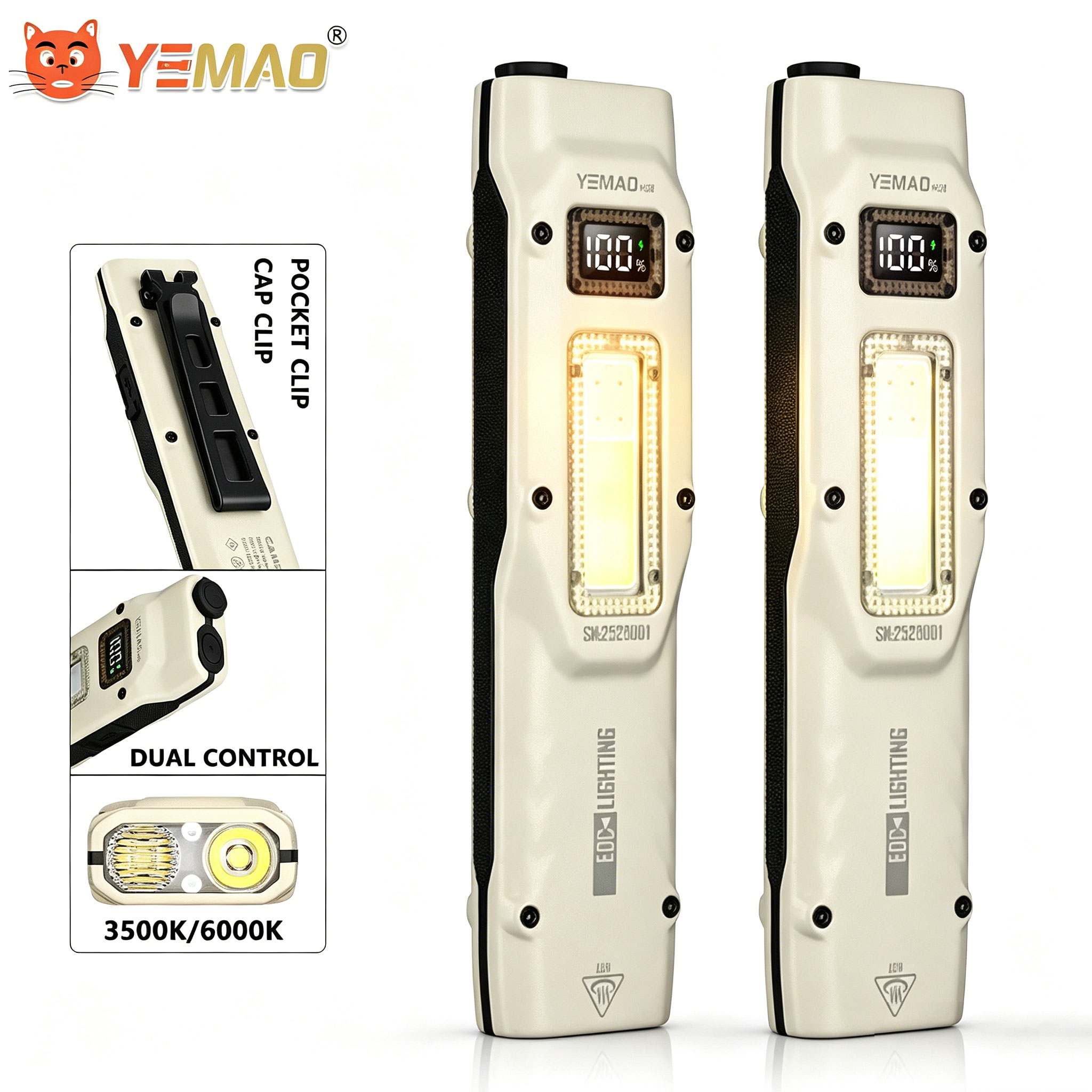 Lighting Fixture Outdoor - Draagbare 880LM YEMAO M28 Ultradunne Tactische