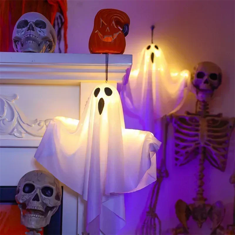 Outdoor Lighting On House - 2025 Halloween LED-nachtlampje Ghost Party Home