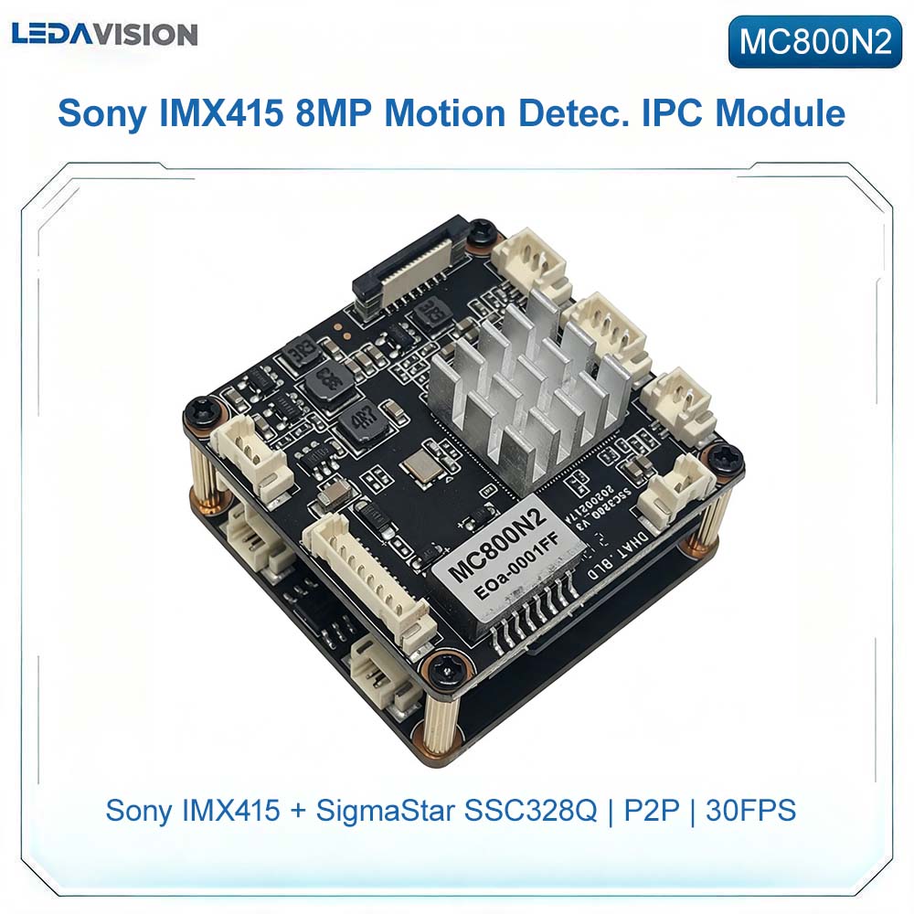 Outdoor Lighting No Electricity - MC800N2 Sony IMX415 8MP Bewegingsdetectie IPC-module
