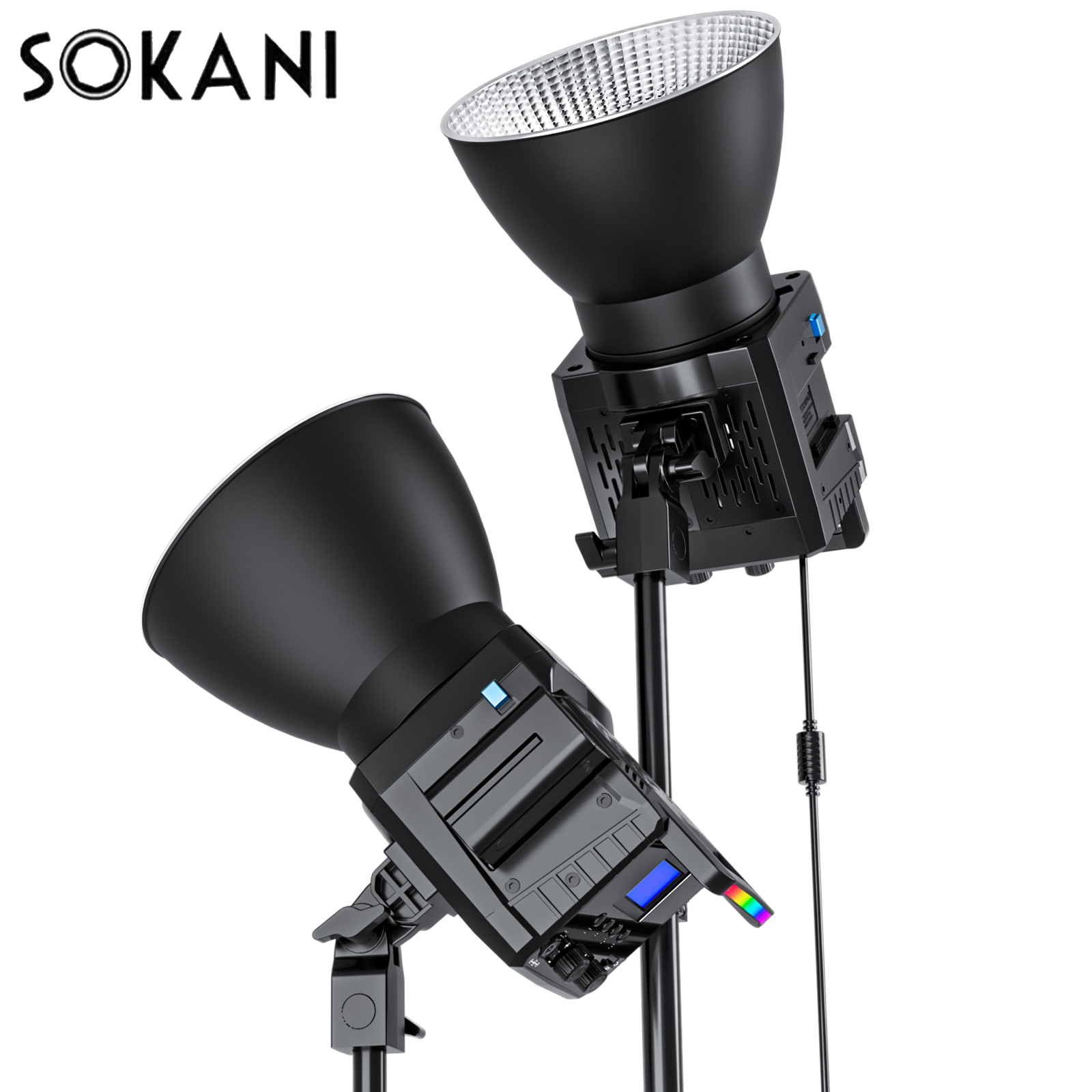 Outdoor Lighting For Photography - Sokani X100 RGB/Tweekleurig 100W Daglicht Buitenfotografie