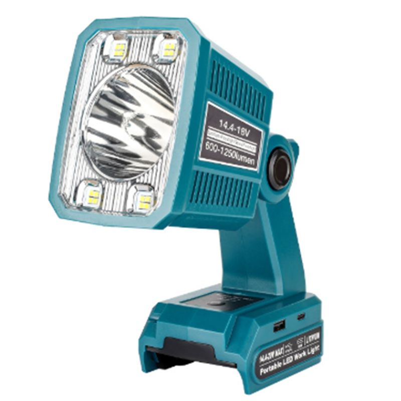 Outdoor Lighting Jobs - AB46-Buitenlamp 14.4-20V Li-Batterij 18W Werkplaatslamp Draadloze