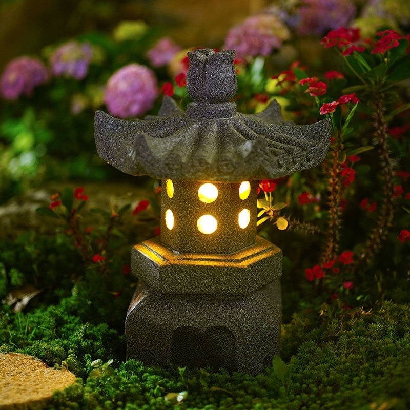 Outdoor Lighting Japan - Zonne-aangedreven buitenlamp voor tuin, villa en
