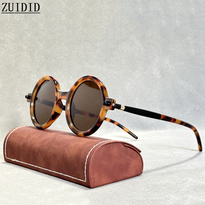 Outdoor Lighting Trends - Retro Ronde Zonnebril Voor Mannen Vintage