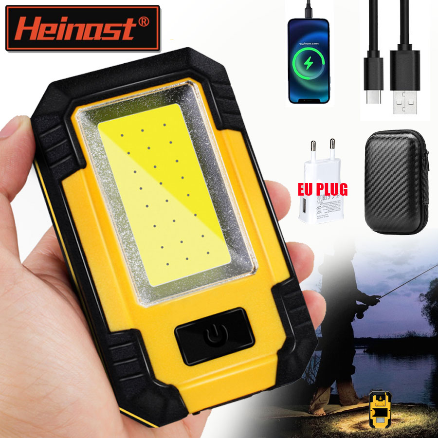 Lighting Fixture Outdoor - Draagbare 4000mAh oplaadbare werklamp Superheldere COB-zaklamp