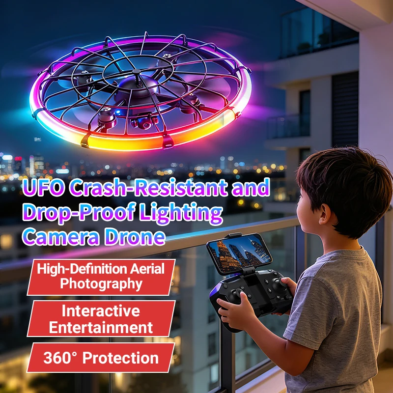 Outdoor Lighting For Photography - JJRC H145 UFO RC Drone met