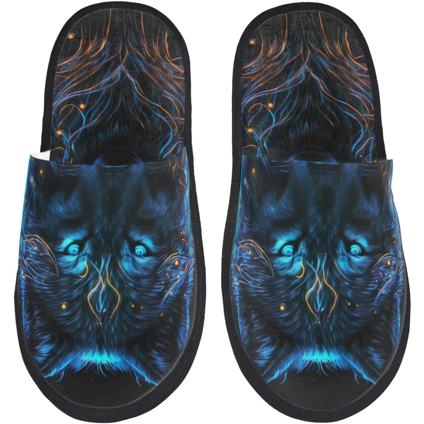 Cool Blue Light Wolf Print Dam - Outdoor Lighting On House recensie en prijs