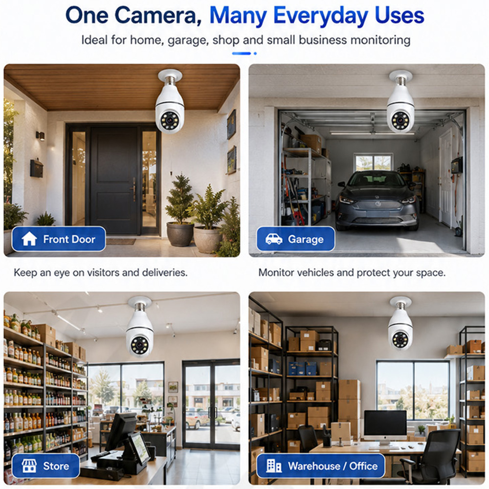 Bulb Camera Tuya Draadloze Lam - Outdoor Lighting No Electricity recensie en prijs