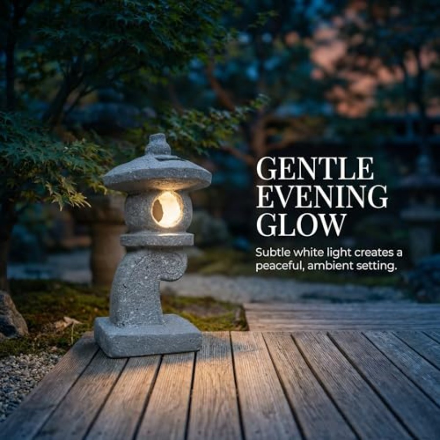 14'' hoge Aziatische op zonne- - Outdoor Lighting Japan recensie en prijs