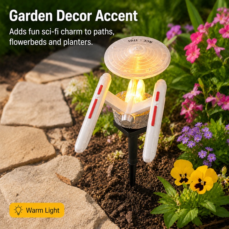 Star Trek USS Enterprise Solar - Outdoor Lighting For Gazebo recensie en prijs
