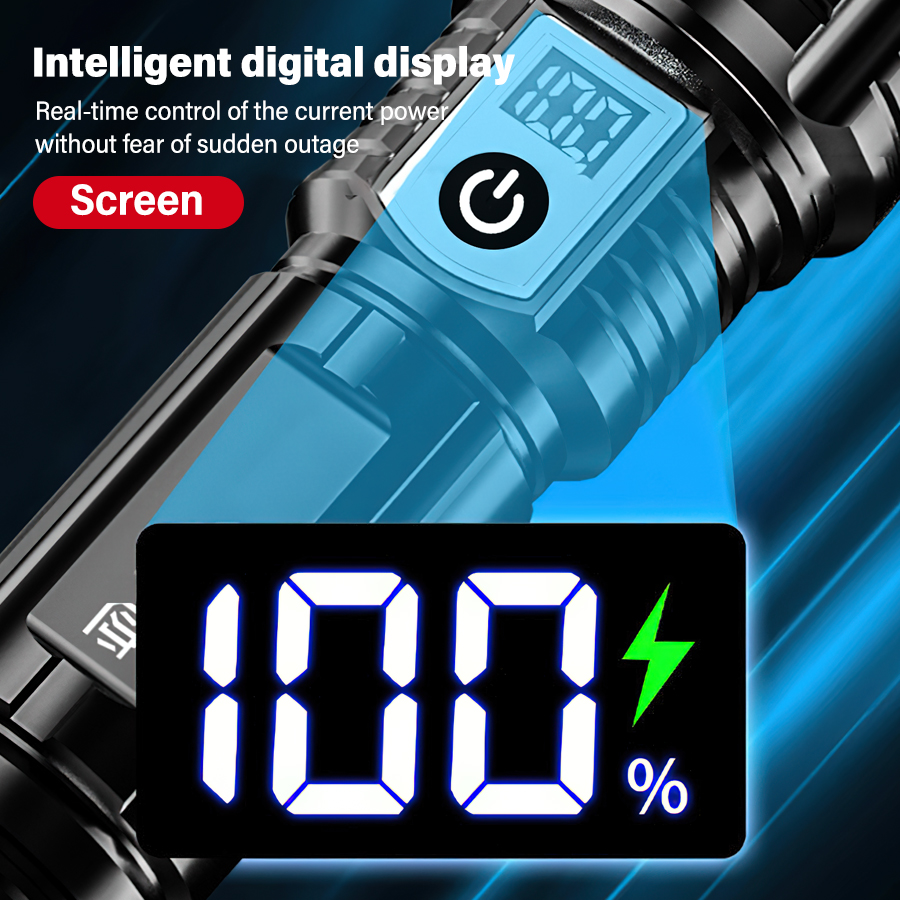 High Power 200000LM LED-zaklam - Lighting Fixture Outdoor recensie en prijs