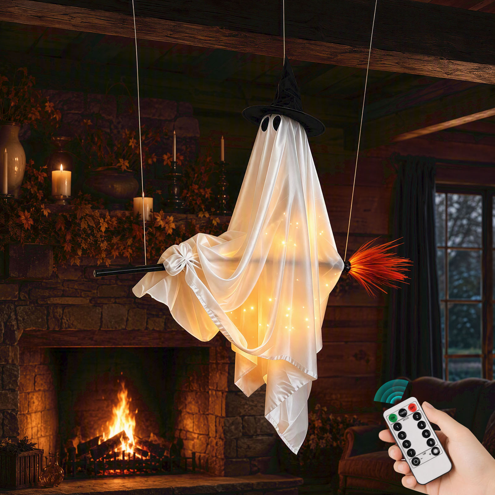 Halloween Gloeiend Spook op Sc - Outdoor Lighting On Trees recensie en prijs