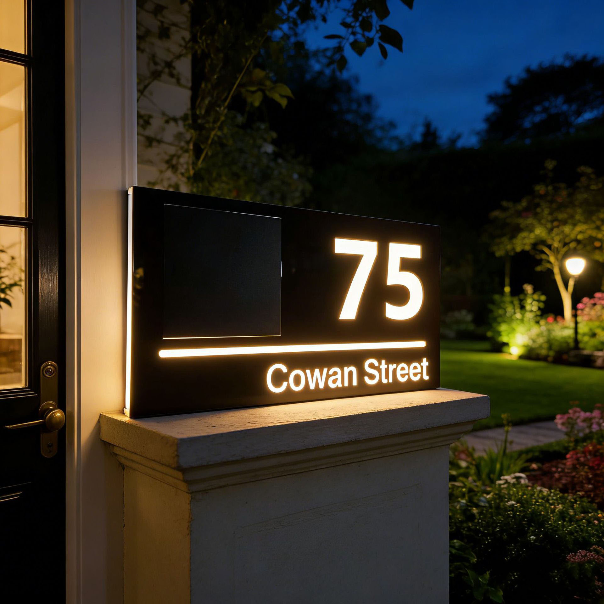 Gepersonaliseerde LED-huisnumm - Outdoor Lighting On House recensie en prijs