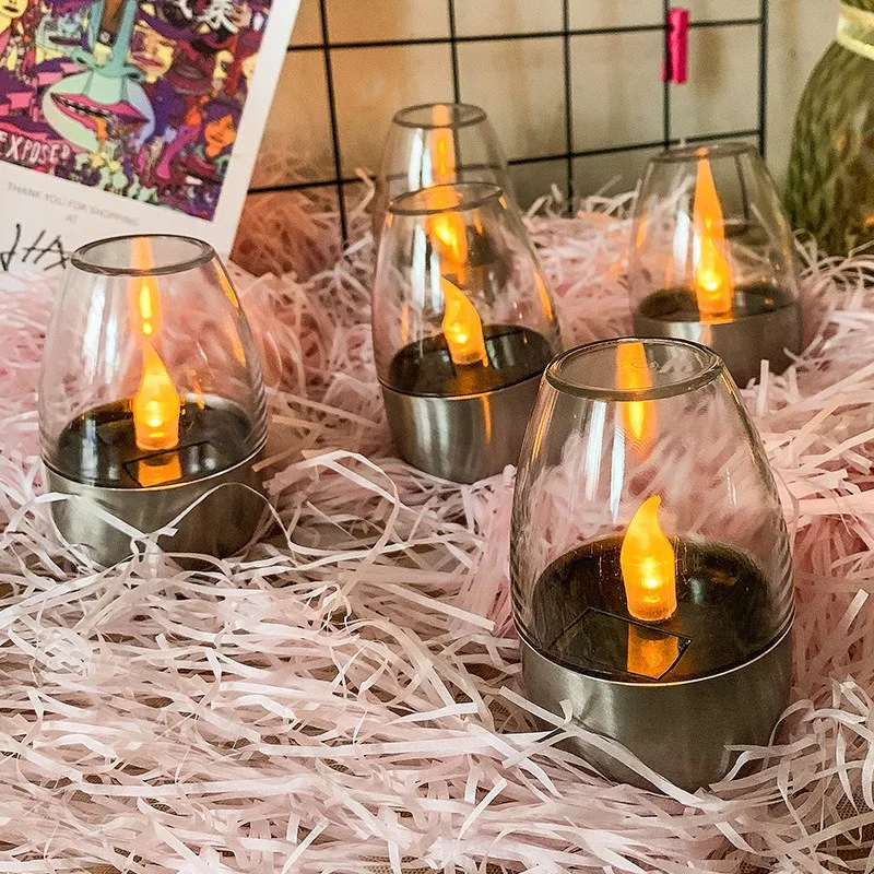 Vlamloze kaarsen op zonne-ener - Outdoor Lighting For Gazebo recensie en prijs