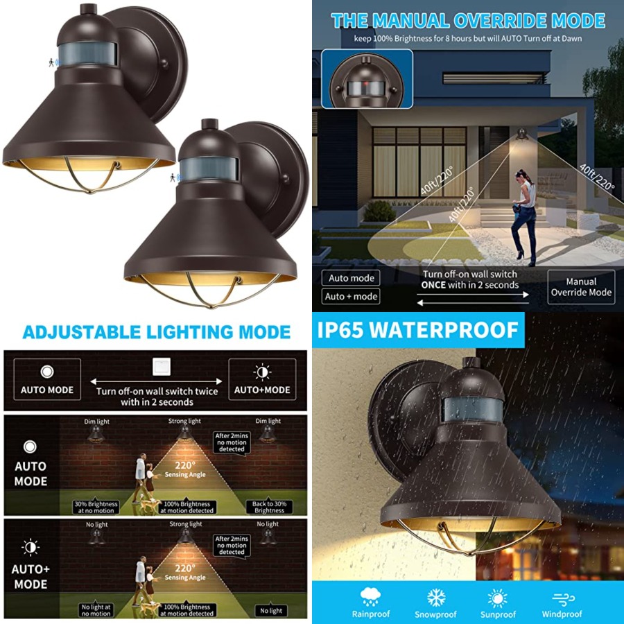 2-pack bewegingsmelder buiten  - Lighting Fixture Outdoor recensie en prijs