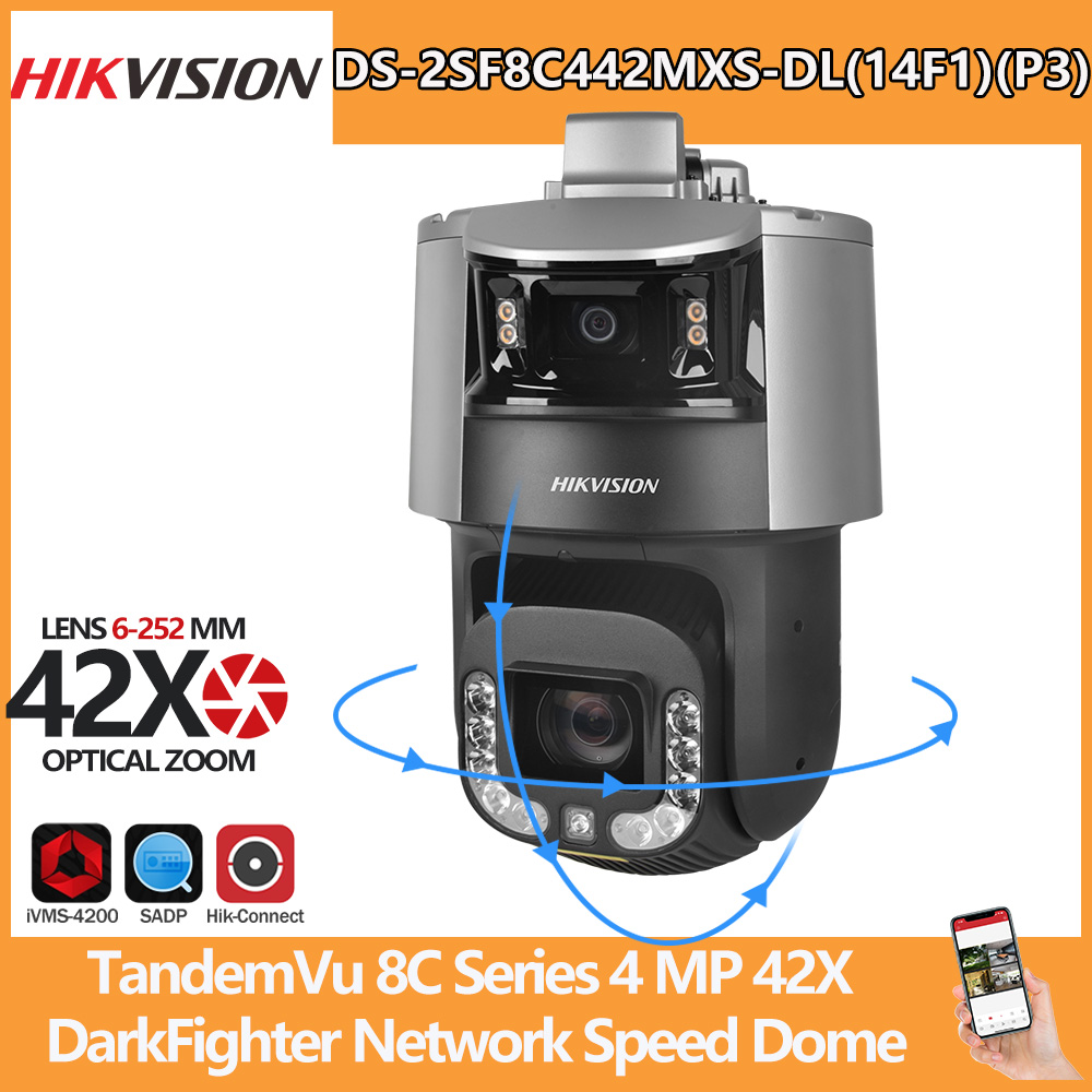 Hikvision PTZ-camera DS-2SF8C4 - Outdoor Lighting No Electricity recensie en prijs