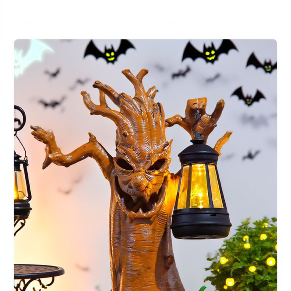 Zonne-harsen boomgeest beeldje - Outdoor Lighting Yard Ideas recensie en prijs