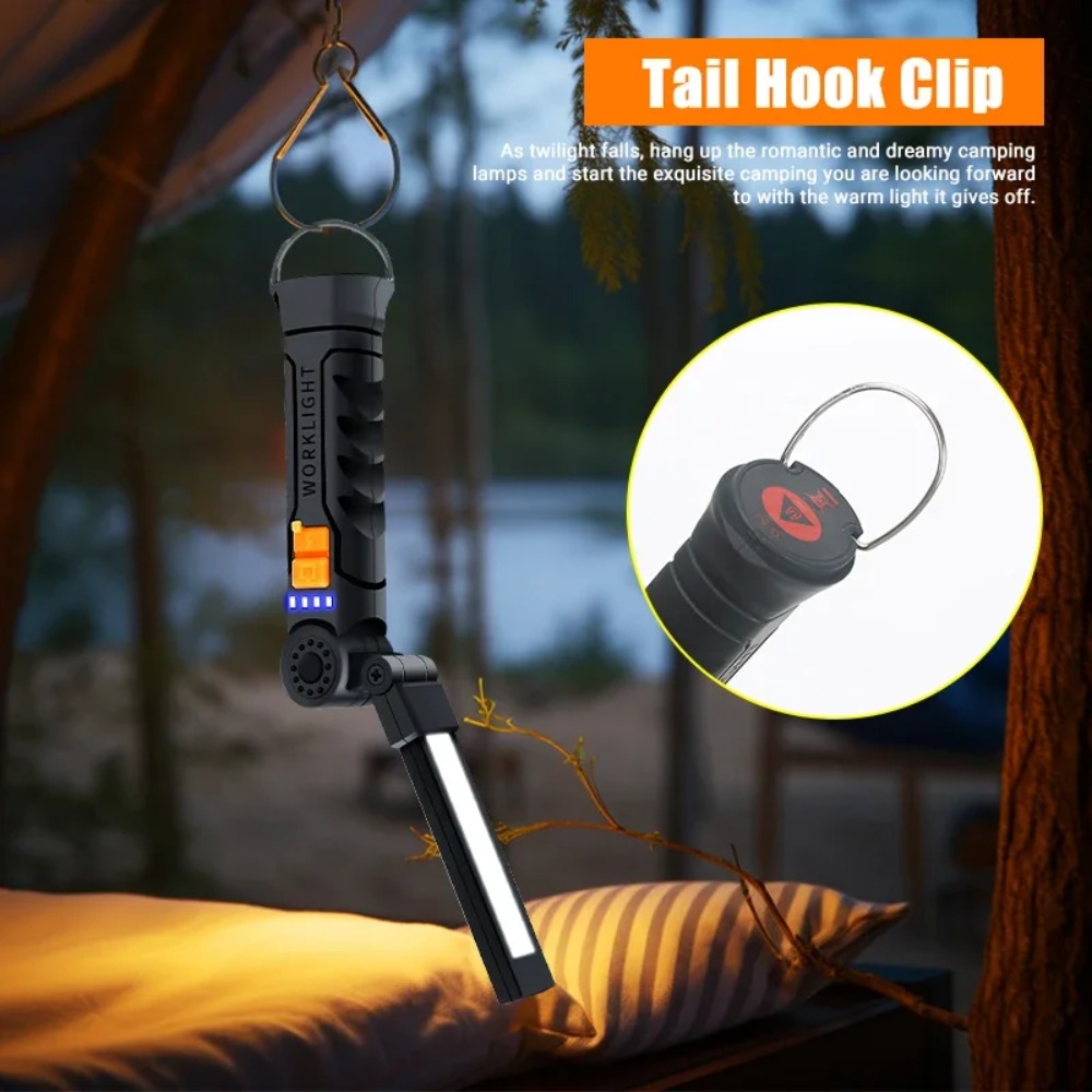 Draagbare COB LED-zaklamp USB  - Lighting Fixture Outdoor recensie en prijs