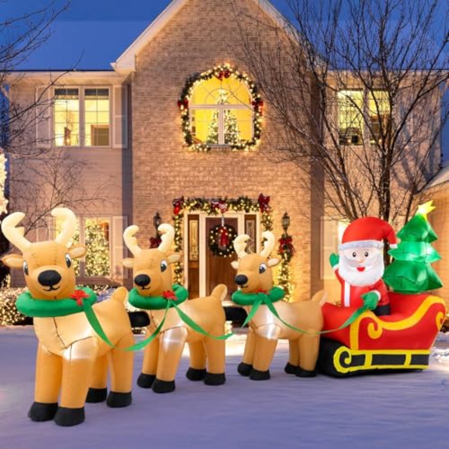 Buitenkerstdecoraties: 13 FT v - Outdoor Lighting On Trees recensie en prijs