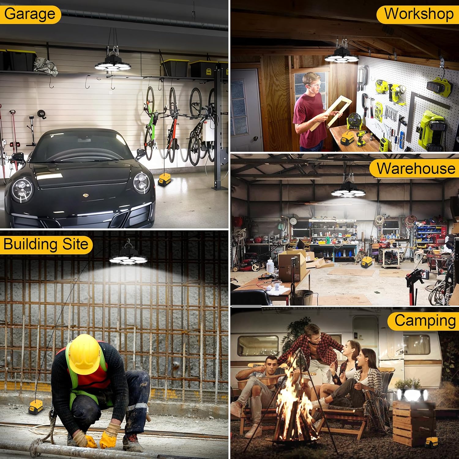 Op batterijen werkende schuurv - Outdoor Lighting Jobs recensie en prijs