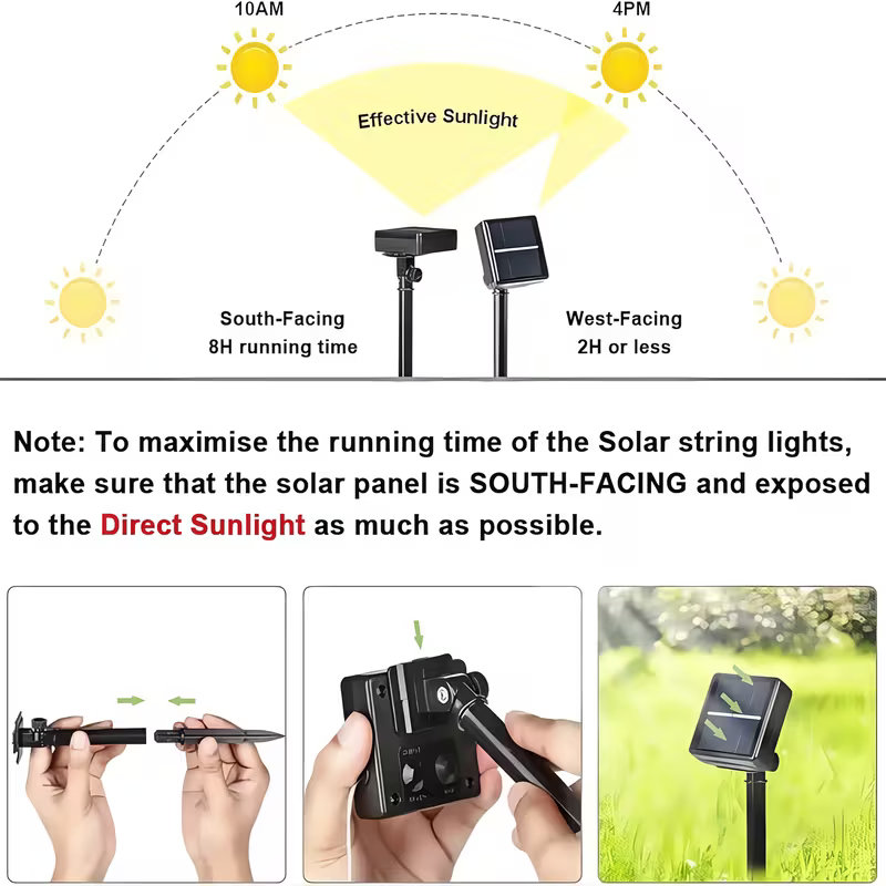 Solar String Lights Outdoor LE - Outdoor Lighting For Gazebo recensie en prijs