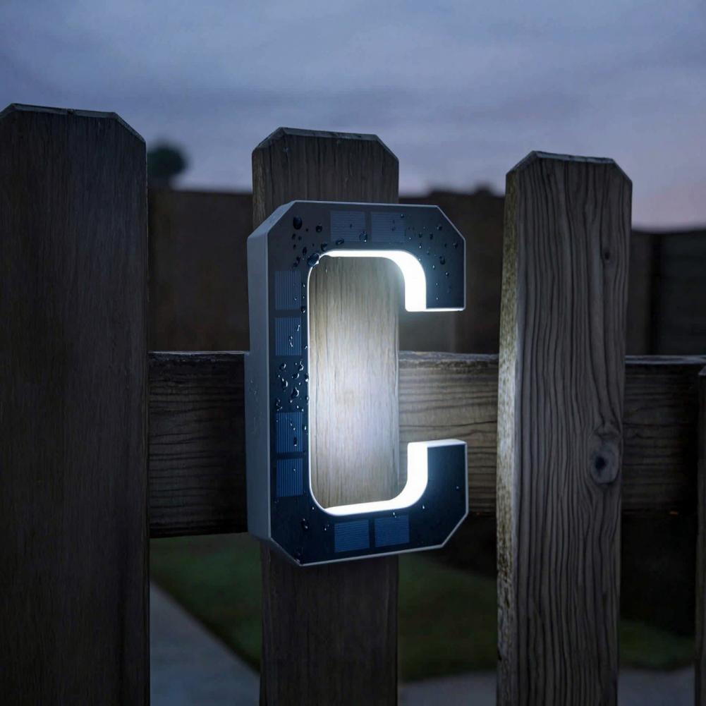 Nummerbord voor zonne-energie, - Outdoor Lighting On House recensie en prijs