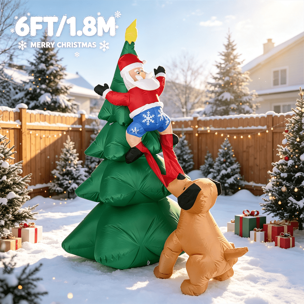 6FT/1.8M Opblaasbaar model spe - Outdoor Lighting On Trees recensie en prijs