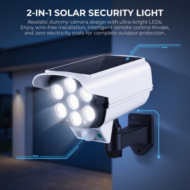 Solar Security LED Schijnwerpe - Dusk To Dawn Bulb recensie en prijs