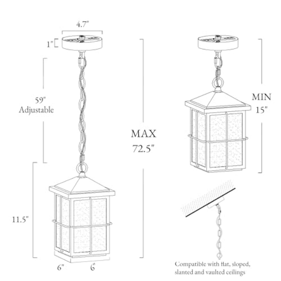 Hanglamp voor buiten, boerderi - Lighting Fixture Outdoor recensie en prijs