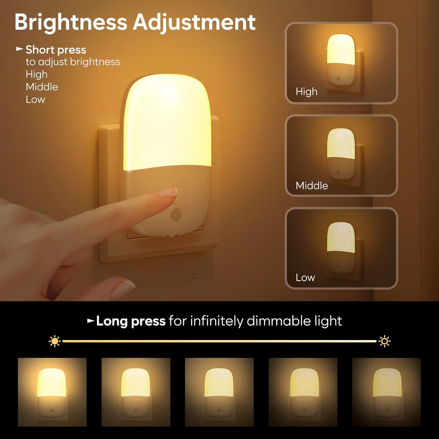 Stekker-nachtlampje, warmwitte - Dusk To Dawn Bulb recensie en prijs