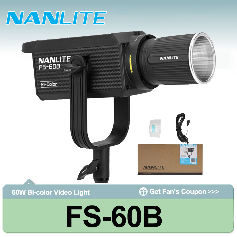 Nanlite FS-60B 70W Bi-color Sp - Outdoor Lighting For Photography recensie en prijs