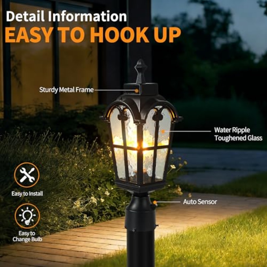 Sensor buitenpaallampen Waterd - Lighting Fixture Outdoor recensie en prijs