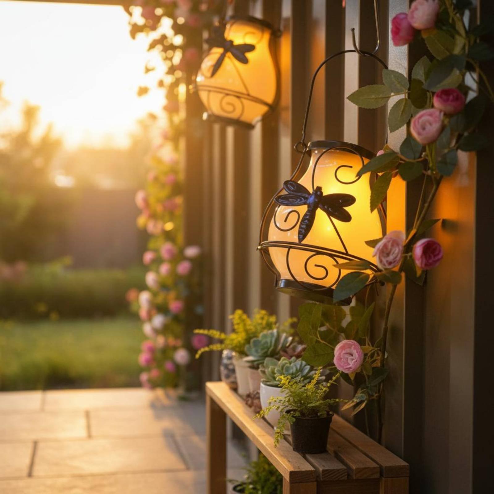 Zonne-vlinderlantaarn Waterdic - Outdoor Lighting Decoration recensie en prijs