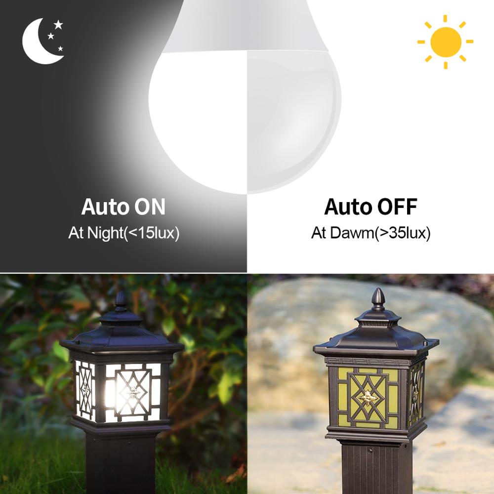 15W E27 LED-lichtregeling Sens - Dusk To Dawn Bulb recensie en prijs