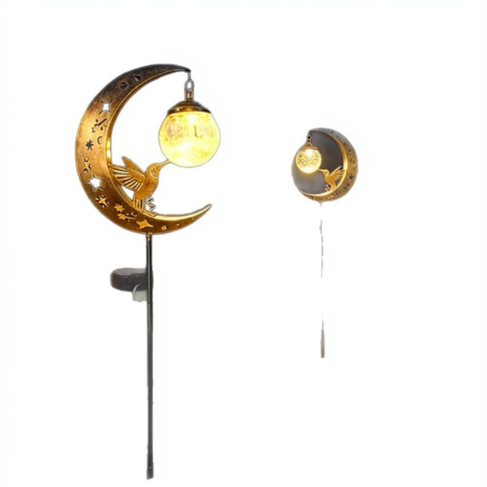 Hummingbird Moon Solar Tuinpaa - Outdoor Lighting Yard Ideas recensie en prijs