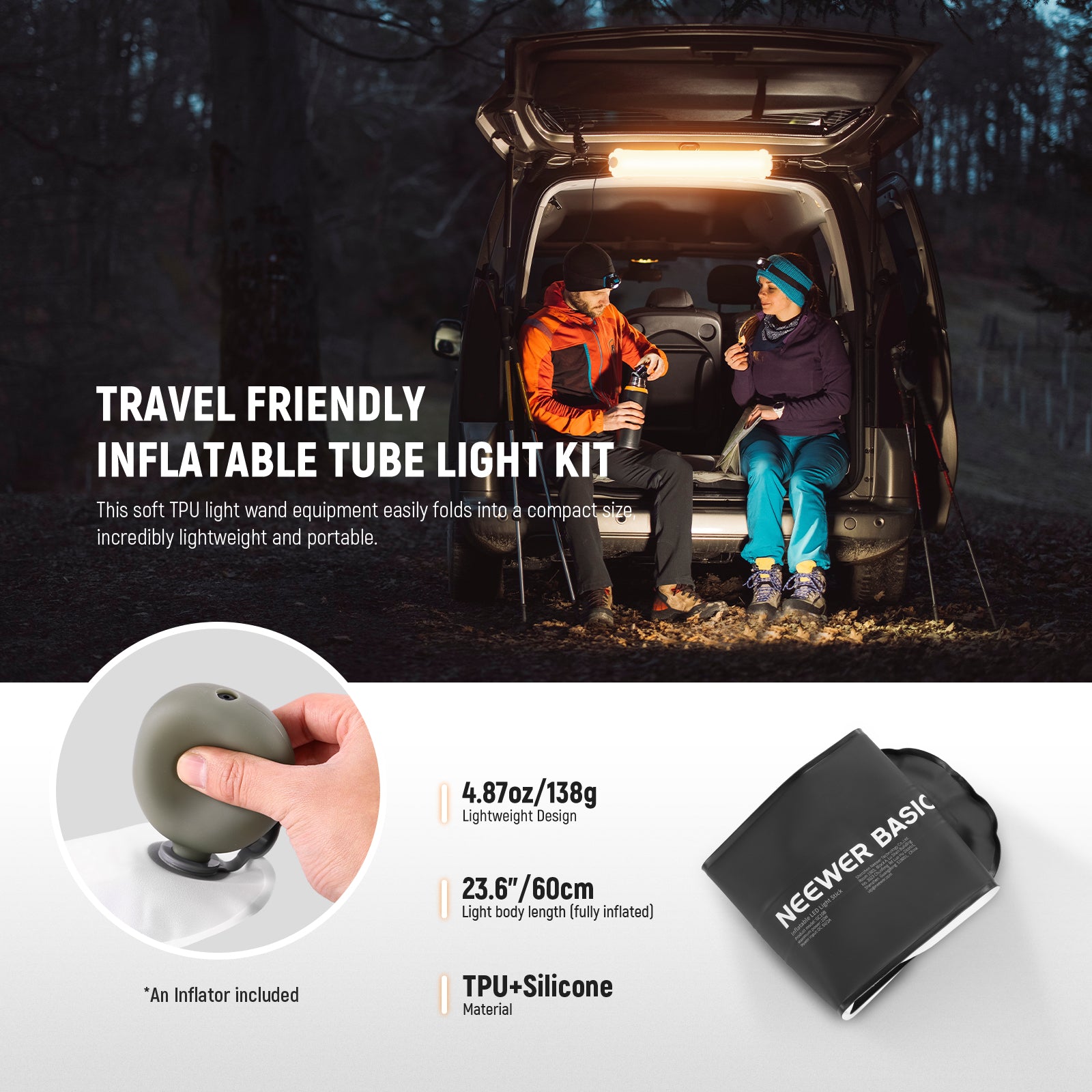 NEEWER BASICS 10W 21W Bi Color - Outdoor Lighting For Photography recensie en prijs