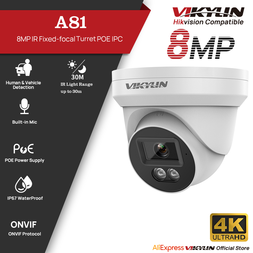 VIKYLIN 8MP HD IP beveiligings - Outdoor Lighting No Electricity recensie en prijs