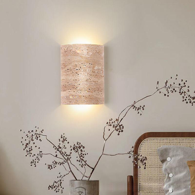Wabi-sabi stijl gele travertij - Outdoor Lighting Japan recensie en prijs