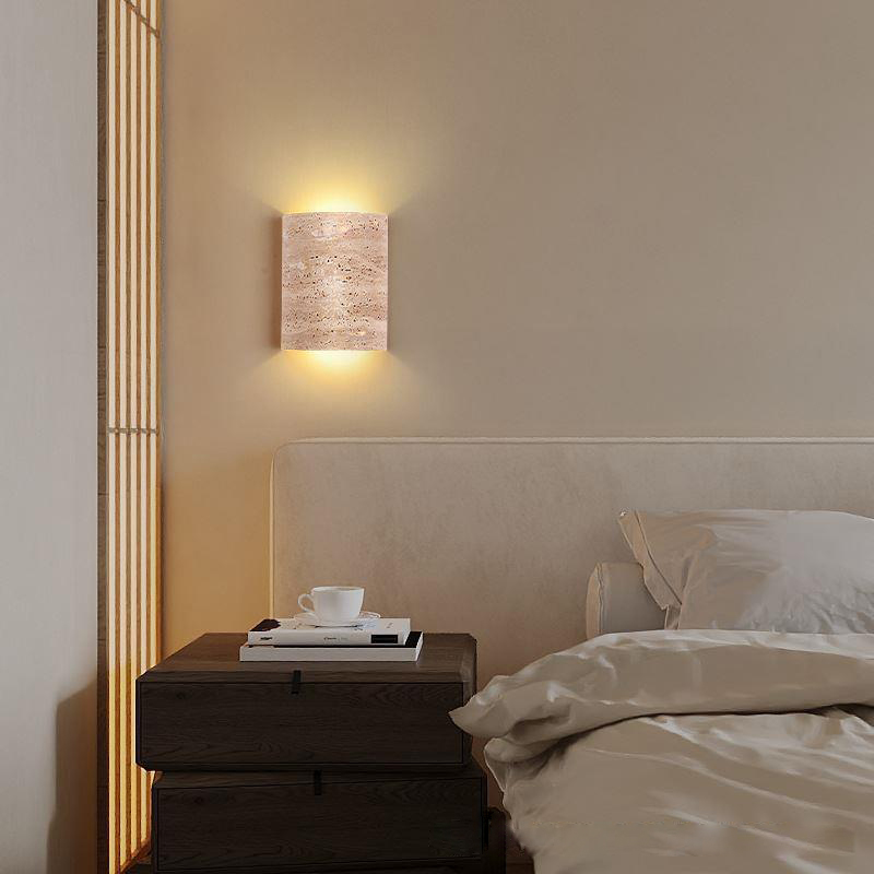 Wabi-sabi stijl gele travertij - Outdoor Lighting Japan recensie en prijs