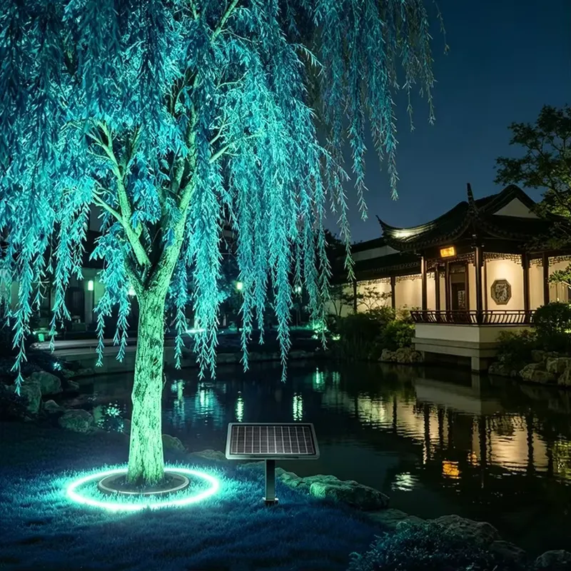 24W Solar LED Boomringlamp IP6 - Outdoor Lighting On Trees recensie en prijs