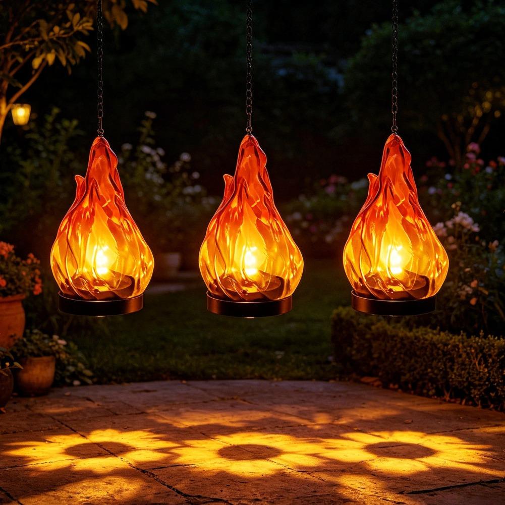 Solar Flame hangende lantaarnl - Outdoor Lighting Decoration recensie en prijs