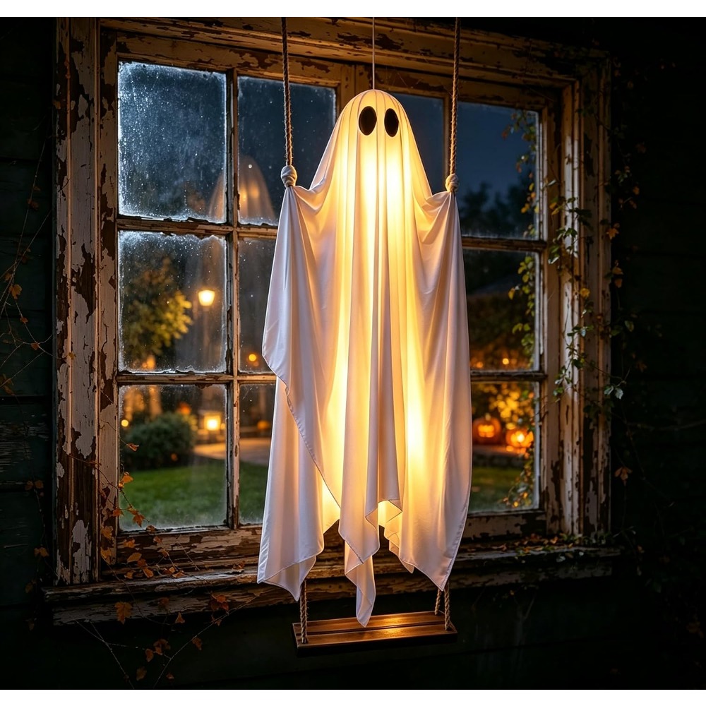 Halloween Gloeiend Spook op Sc - Outdoor Lighting On Trees recensie en prijs