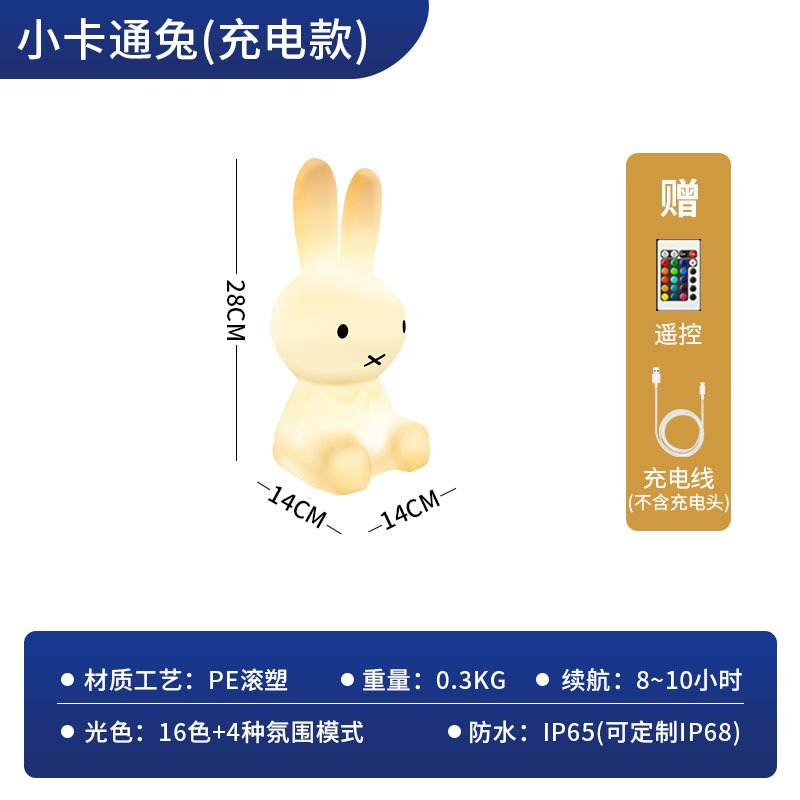 Kawaii Nijntje Konijn Opladen  - Outdoor Lighting Japan recensie en prijs